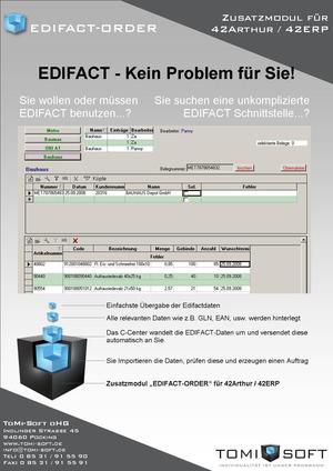 EDIFACT-IMPORT aus 42ERP/42Arthur